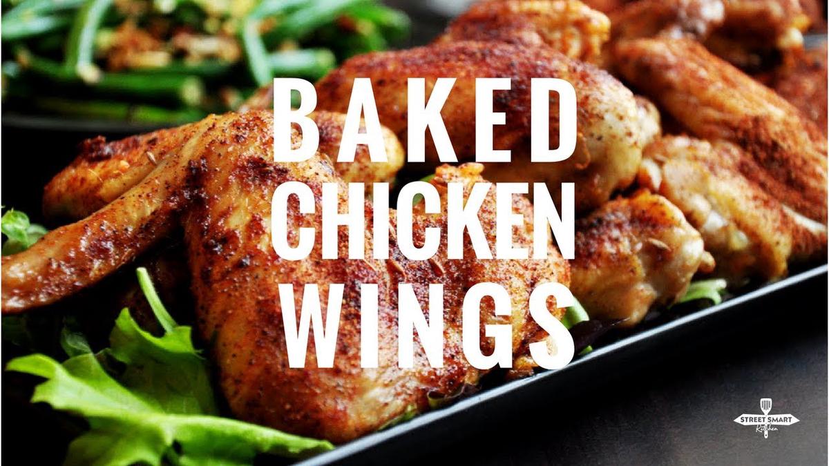 'Video thumbnail for Baked Chicken Wings'