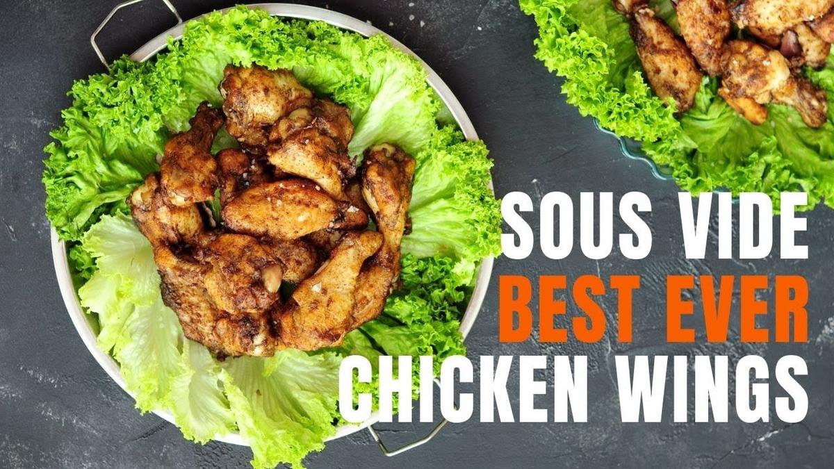 'Video thumbnail for Best Ever Sous Vide Chicken Wings'