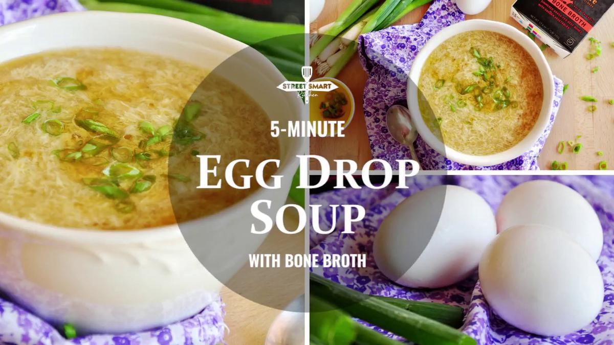 'Video thumbnail for 5-Min Egg Drop Soup'