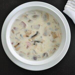 Seafood and Mushroom Chowder