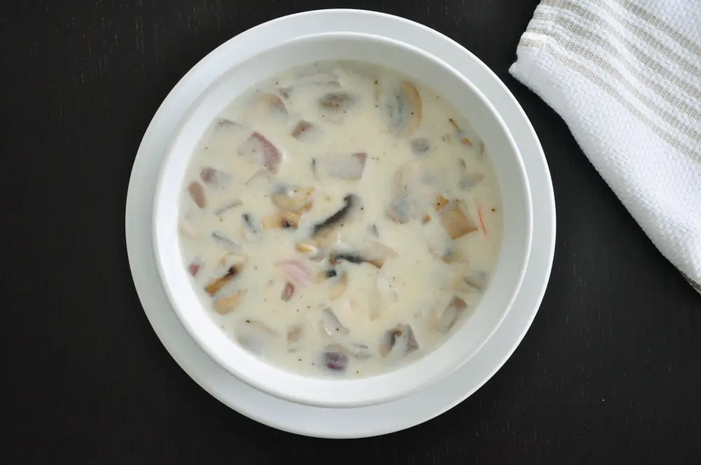 Seafood and Mushroom Chowder