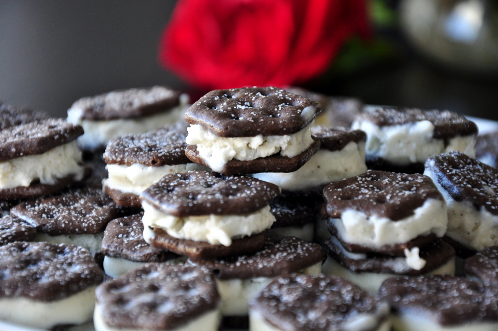 Mini Ice Cream Sandwiches
