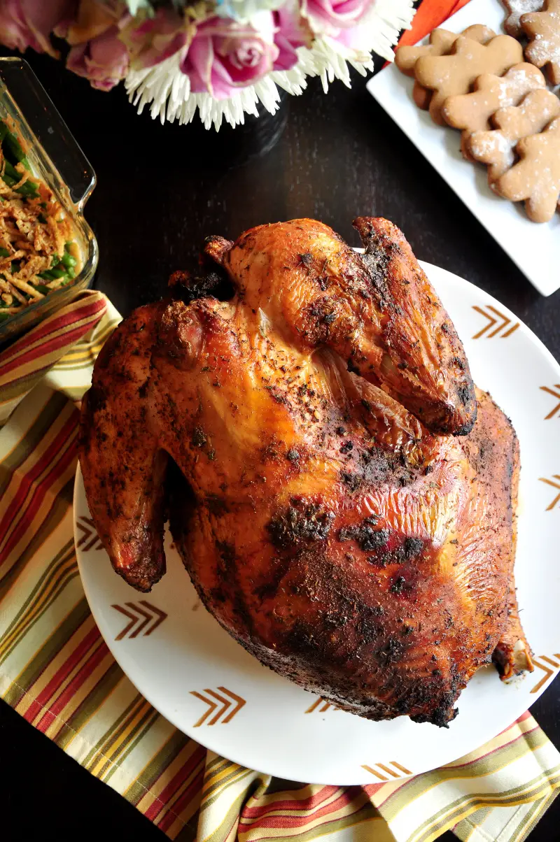 Grilled Whole Turkey Recipe - Grillseeker