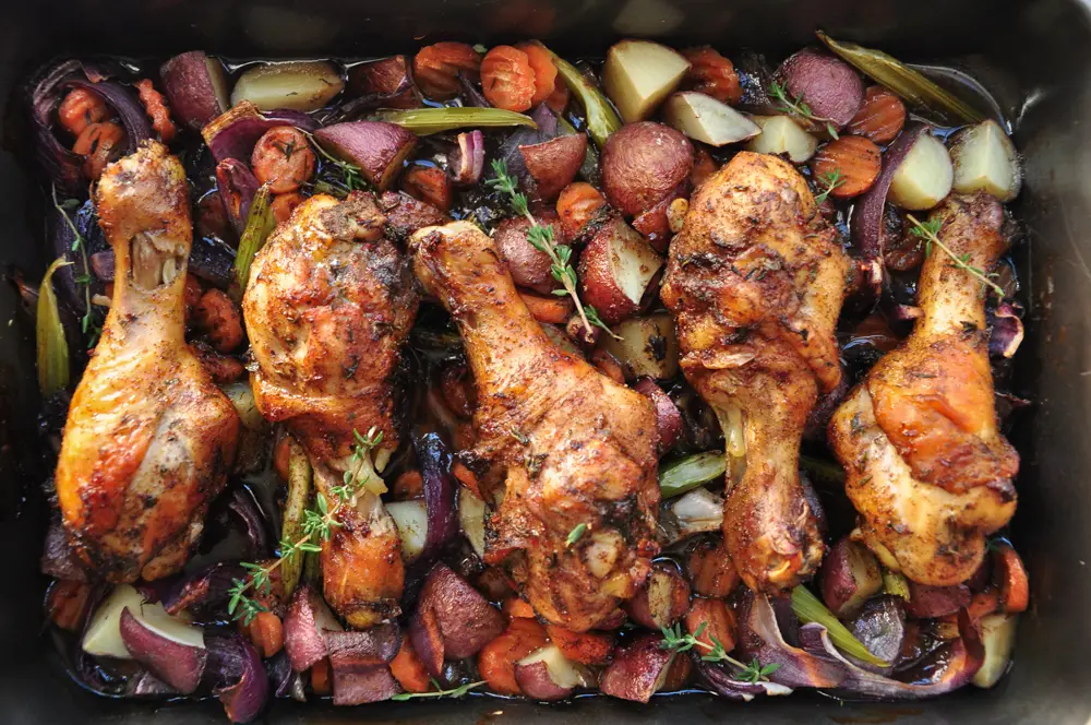 One-Pan Caribbean Jerk Chicken With Vegetables - StreetSmart Kitchen