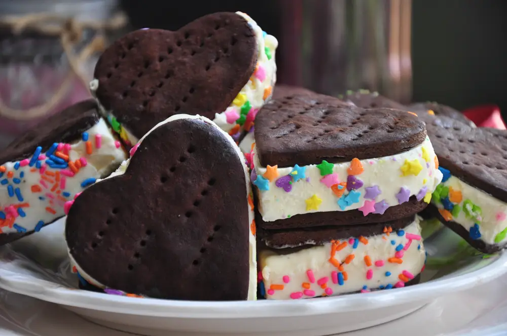 Cupid's Ice Cream Sandwiches