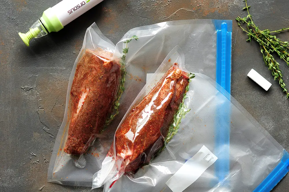 48-Hour Sous Vide Lamb Shank Recipe - bag it up