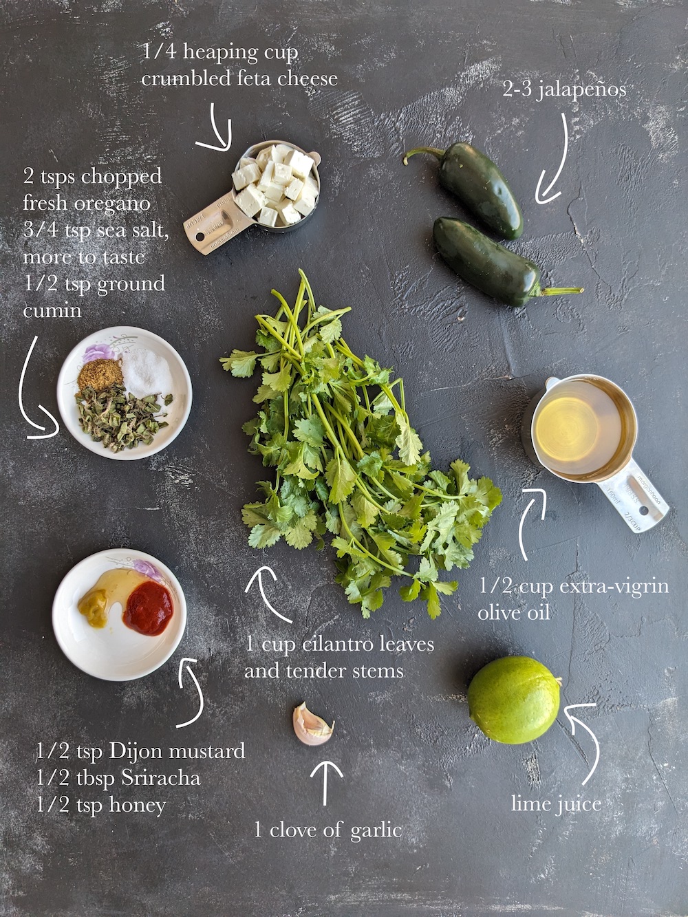 Aji Verde Ingredients