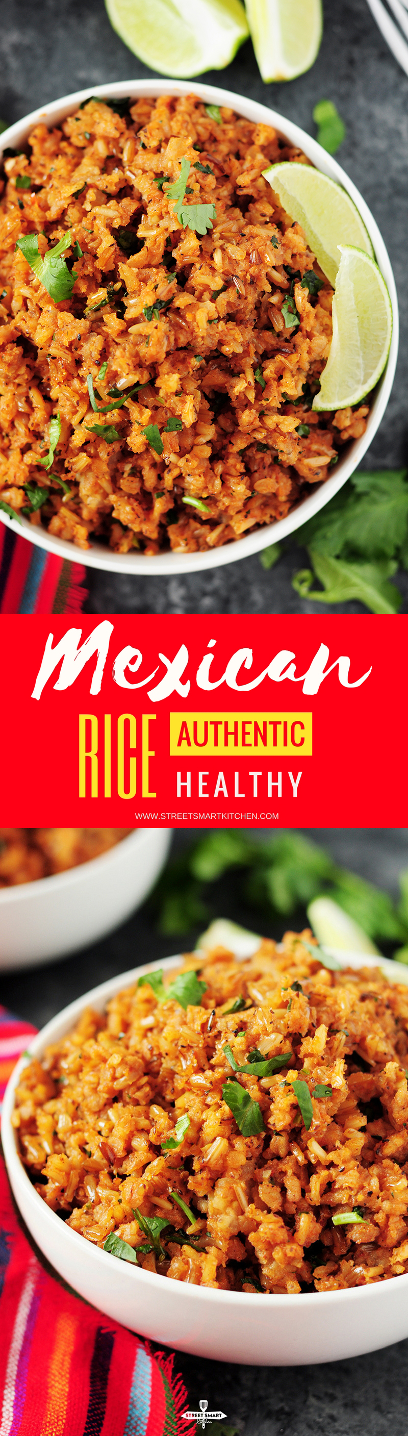 Easy Mexican rice recipe made authentic, healthy, and addictive, plus a step-by-step guide on how to make the best Mexican rice every single time.