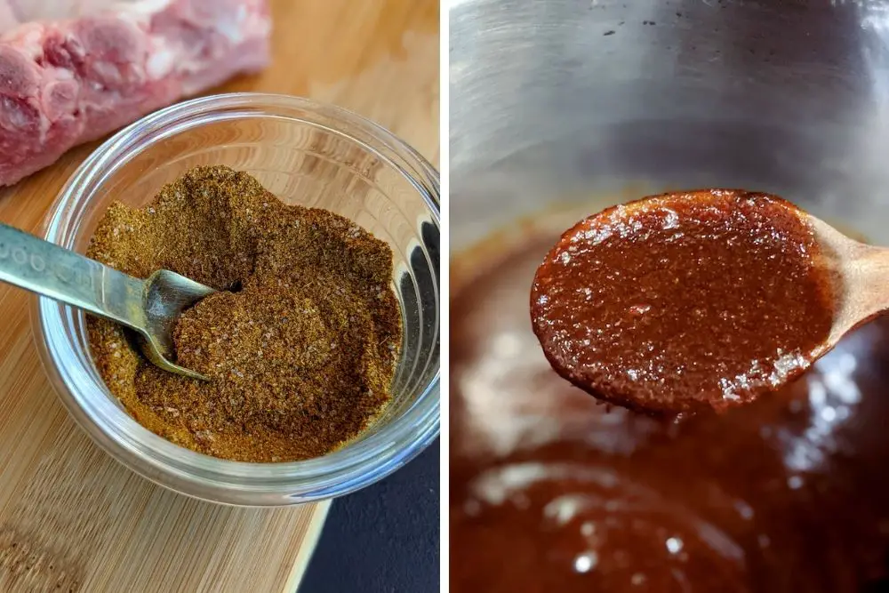 Homemade BBQ Spice Rub and Honey-Spiced BBQ Sauce