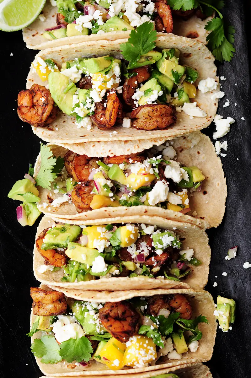 Last-minute dinner ideas - Blackened Shrimp Tacos