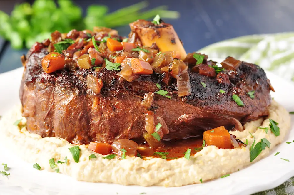 Braised Leg of Lamb with Red Wine Sauce - StreetSmart Kitchen