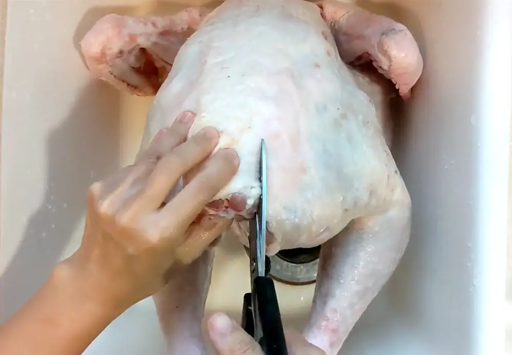 Break down the turkey 