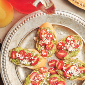 Cherry Tomato & Avocado Toast