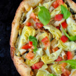 Chicken Florentine Pizza in A Slow Cooker