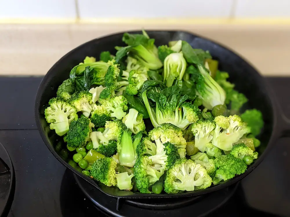 Cook Green Vegetables