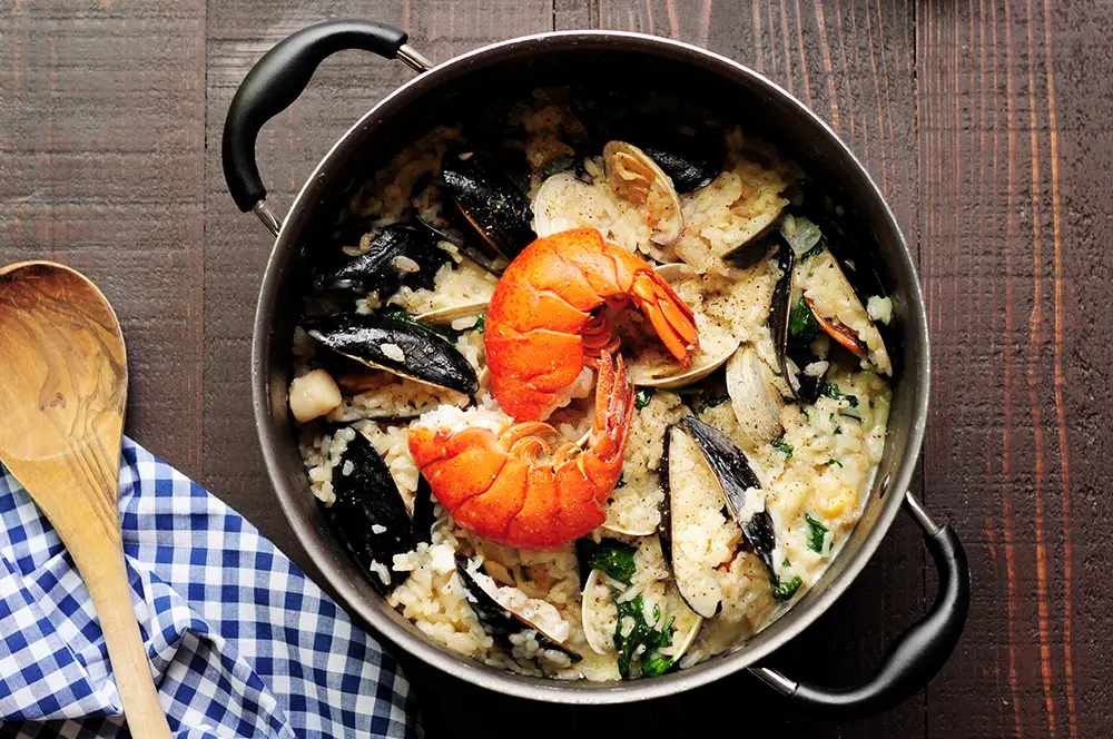 Creamy Seafood Risotto - StreetSmart Kitchen