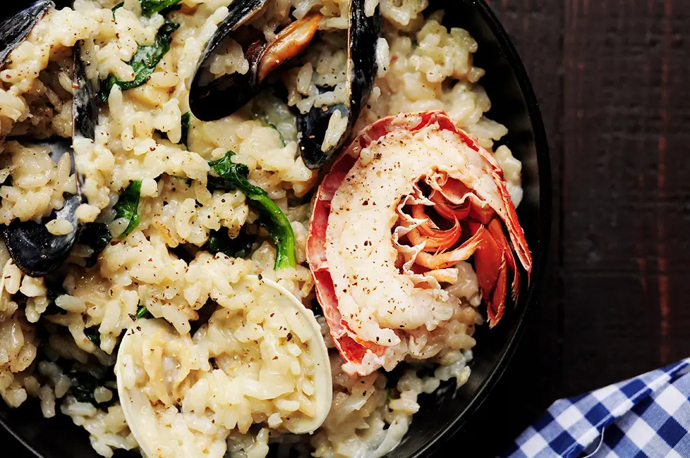 Creamy Seafood Risotto