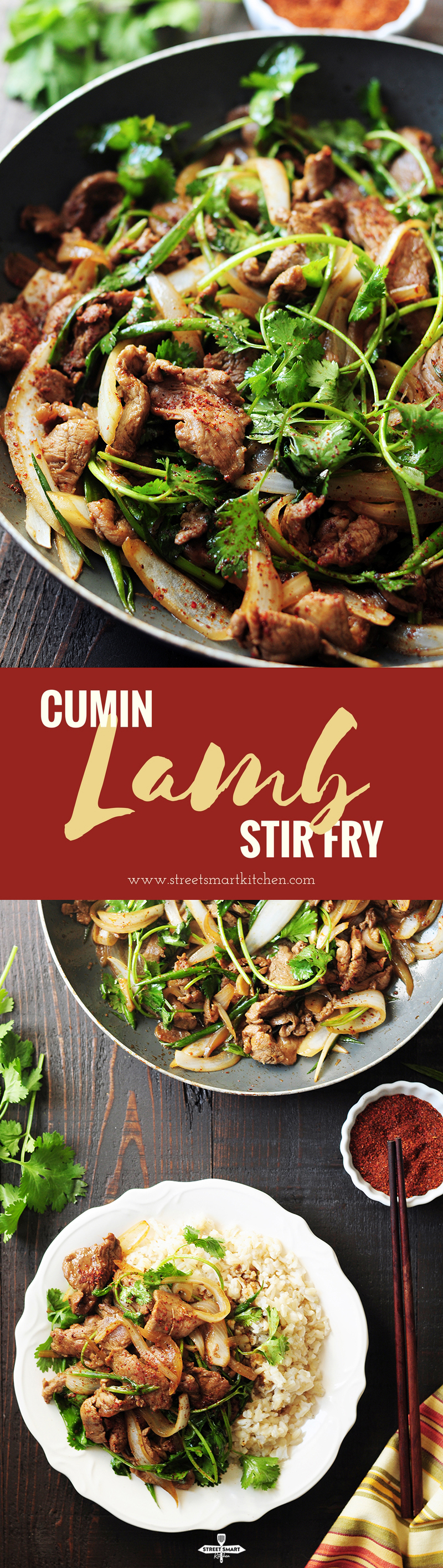 This authentic Chinese cumin lamb recipe takes less than 30 minutes to put together. It might just become your go-to lamb recipe after you try it.