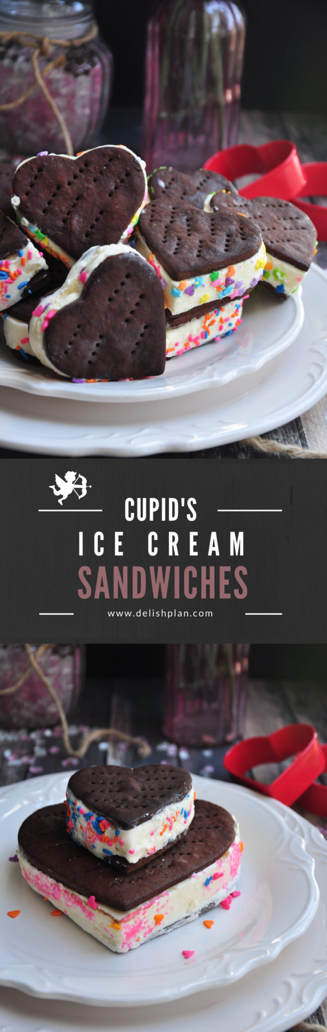 Cupid's Ice Cream Sandwiches