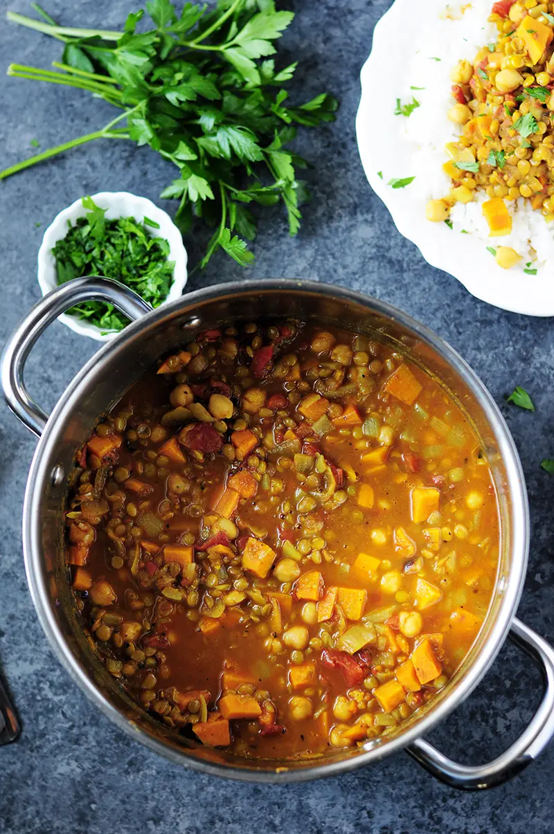 Curried Lentils