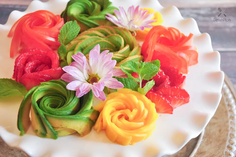 How To Make Food Flowers StreetSmart Kitchen