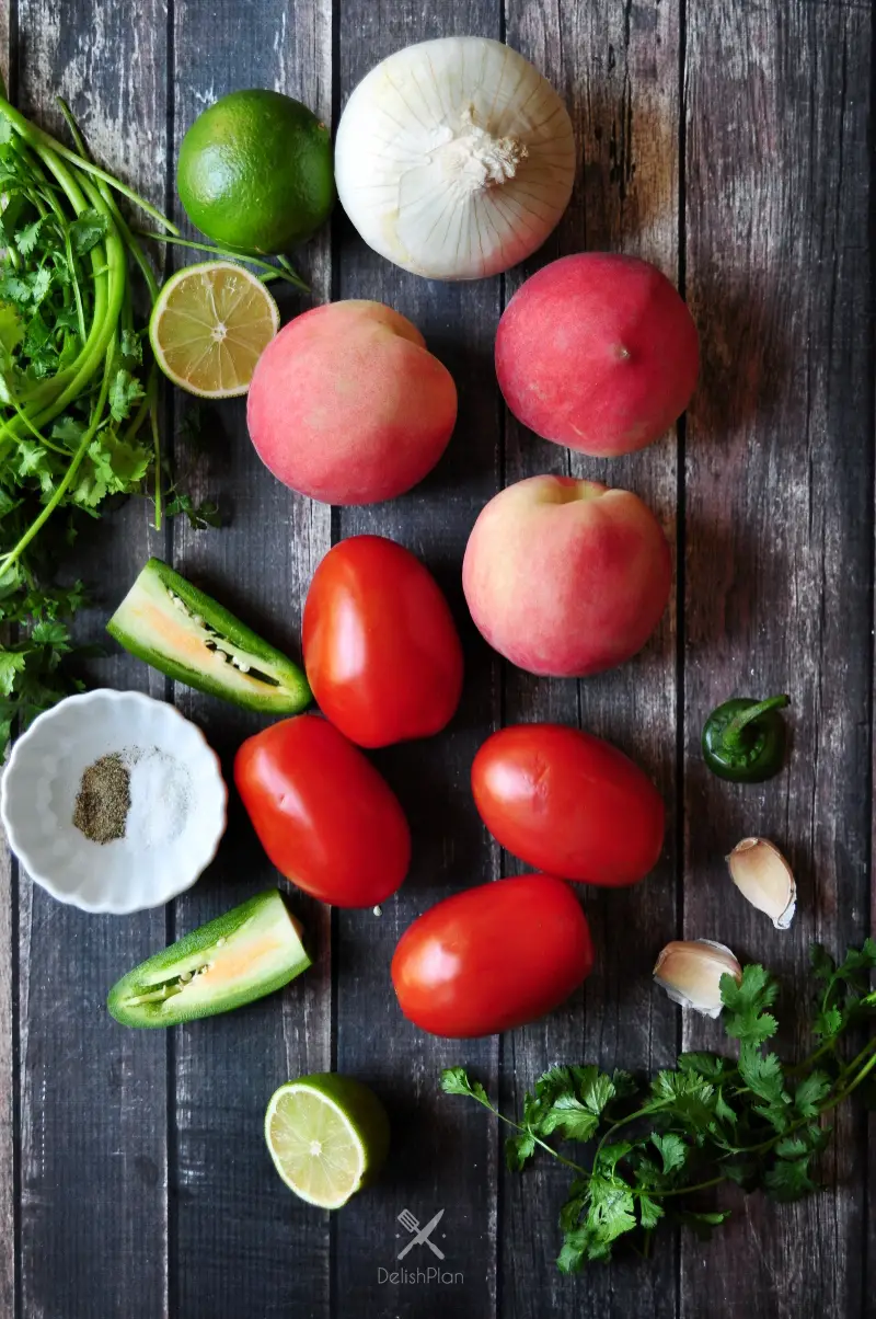 Peach Pico De Gallo