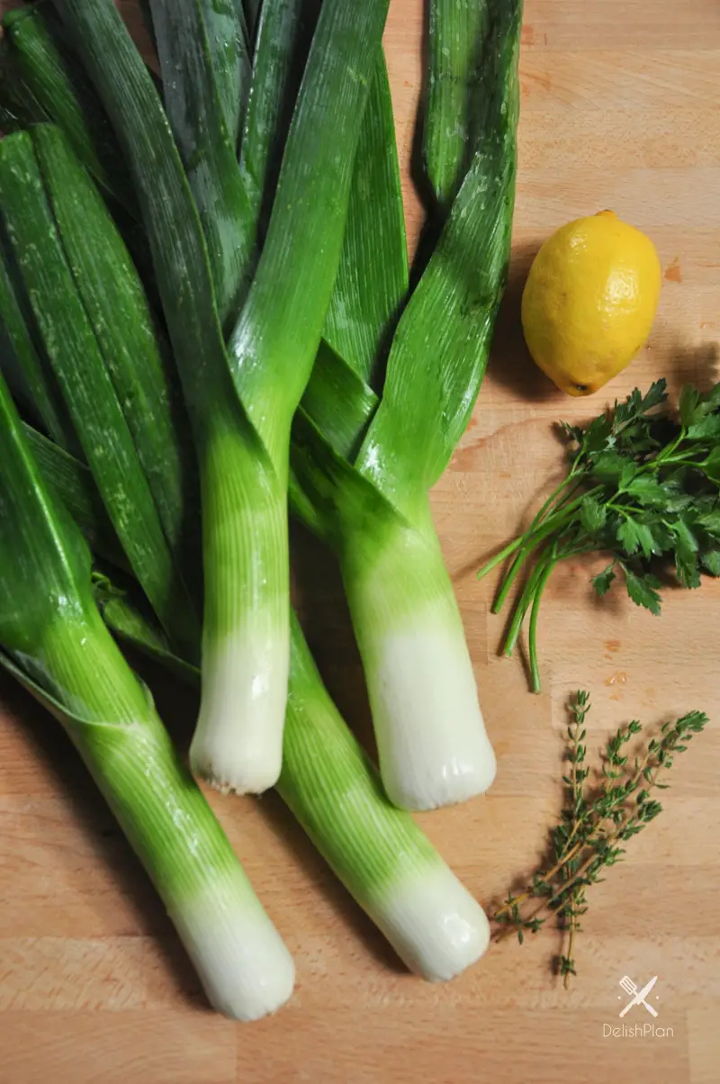 Braised Leeks