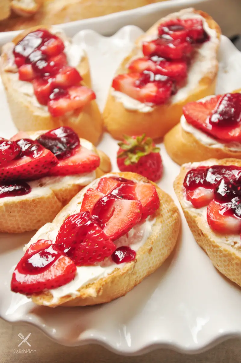 Double Strawberry Toast