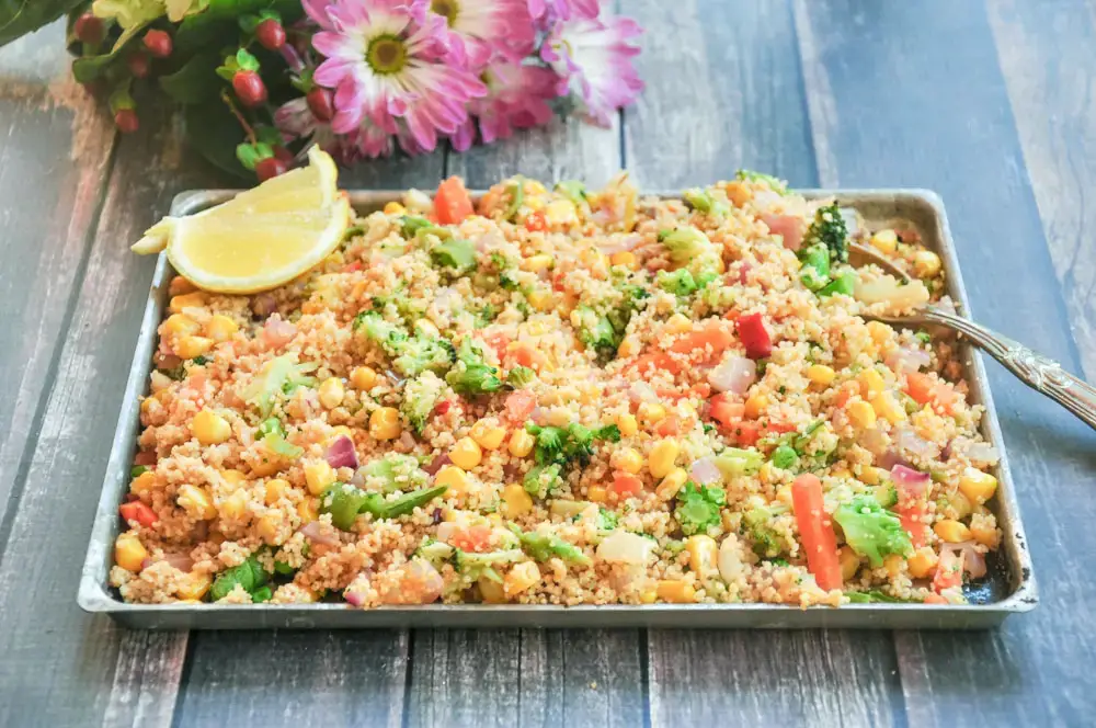 Chipotle Roasted Vegetable Couscous