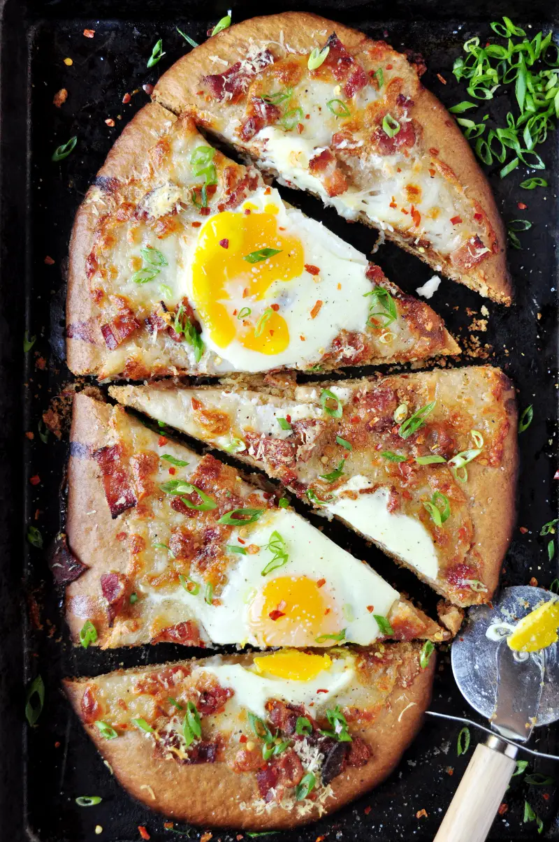 breakfast pizza