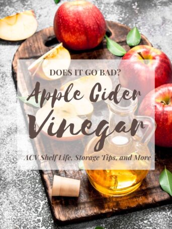 Does apple cider vinegar go bad?