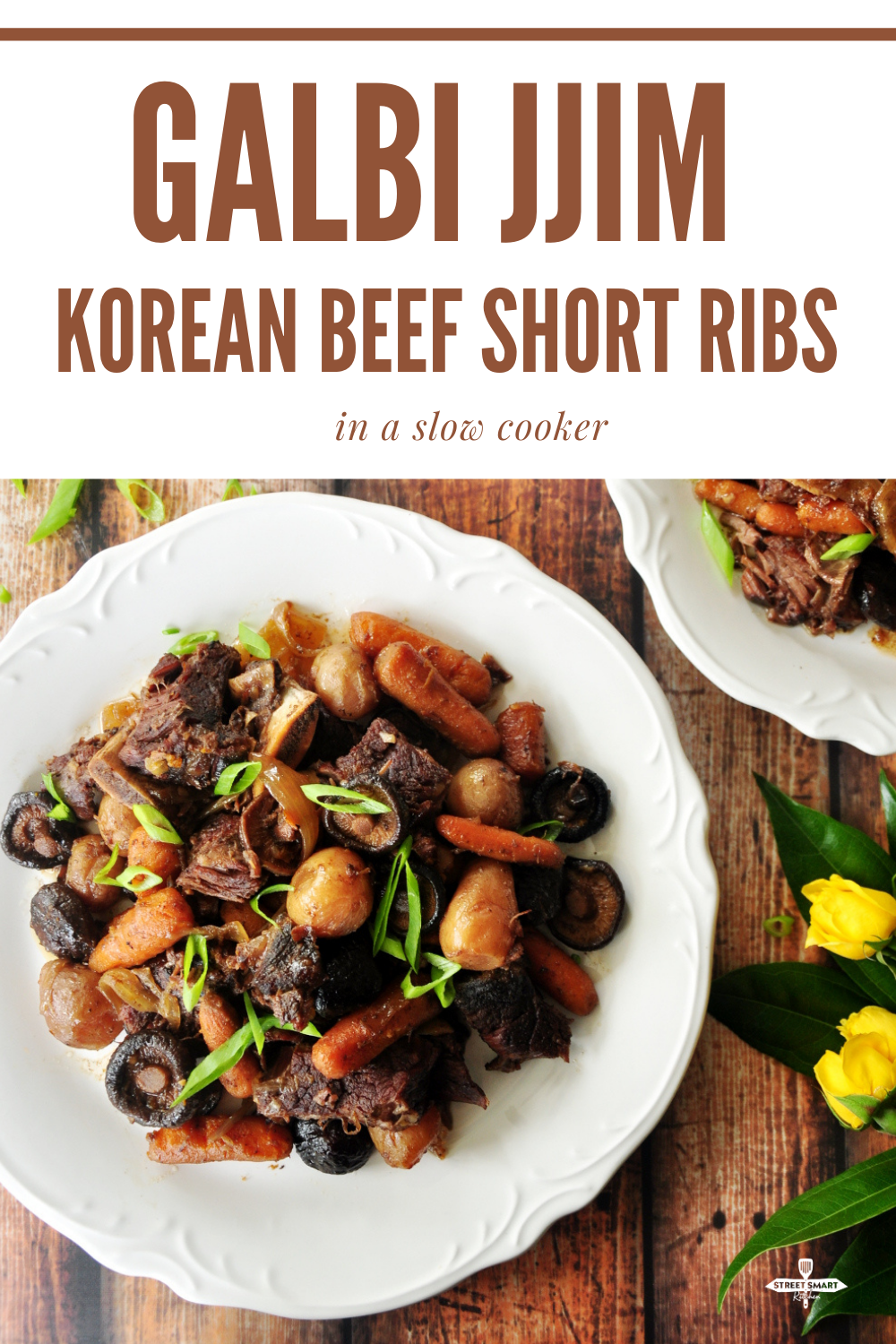 Galbi Jjim - Korean Beef Short Ribs