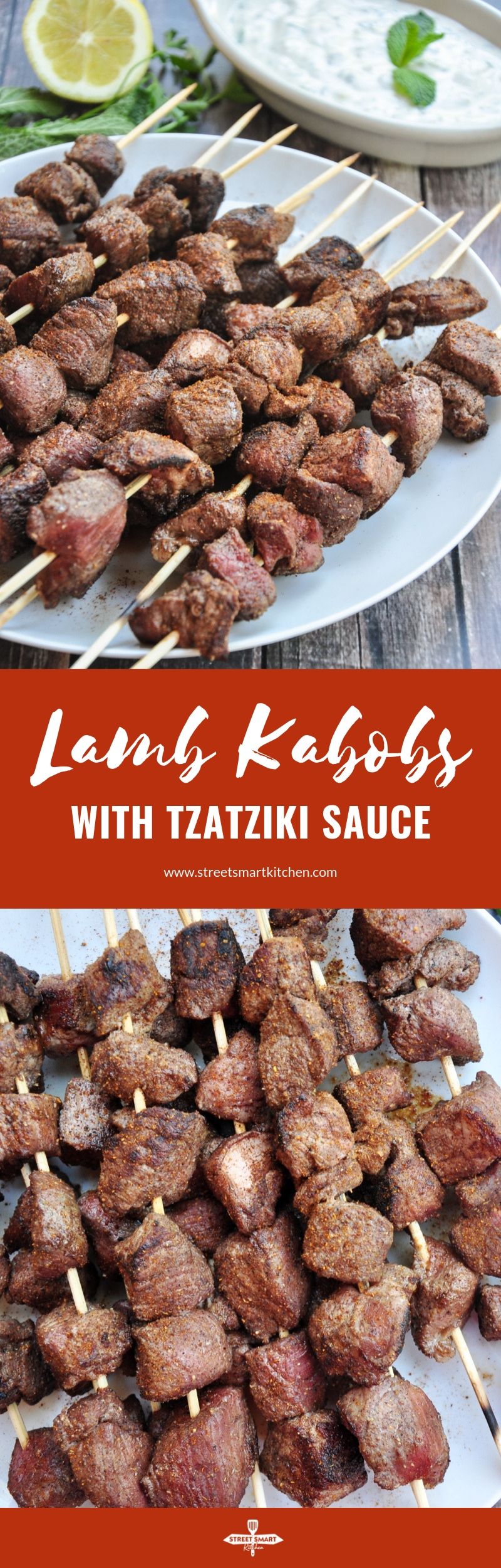 Served with tzatziki and seasoned with all the right spices, these lamb kabobs are perfect for a quick Greek-inspired dinner. Ready in 40 minutes or less. 