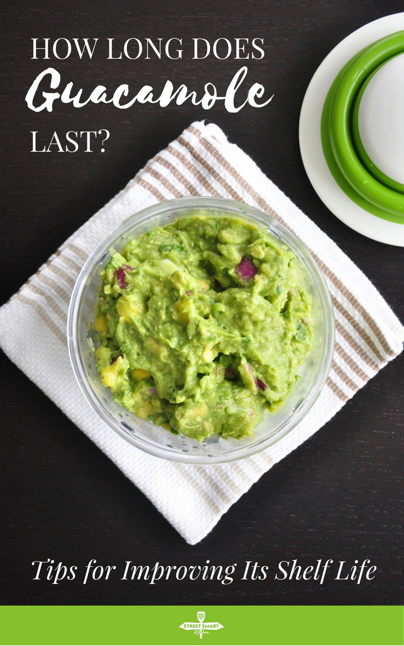 How long does guacamole last? Whether it's homemade or store-bought guacamole, here are the steps and useful tips for improving its shelf life.