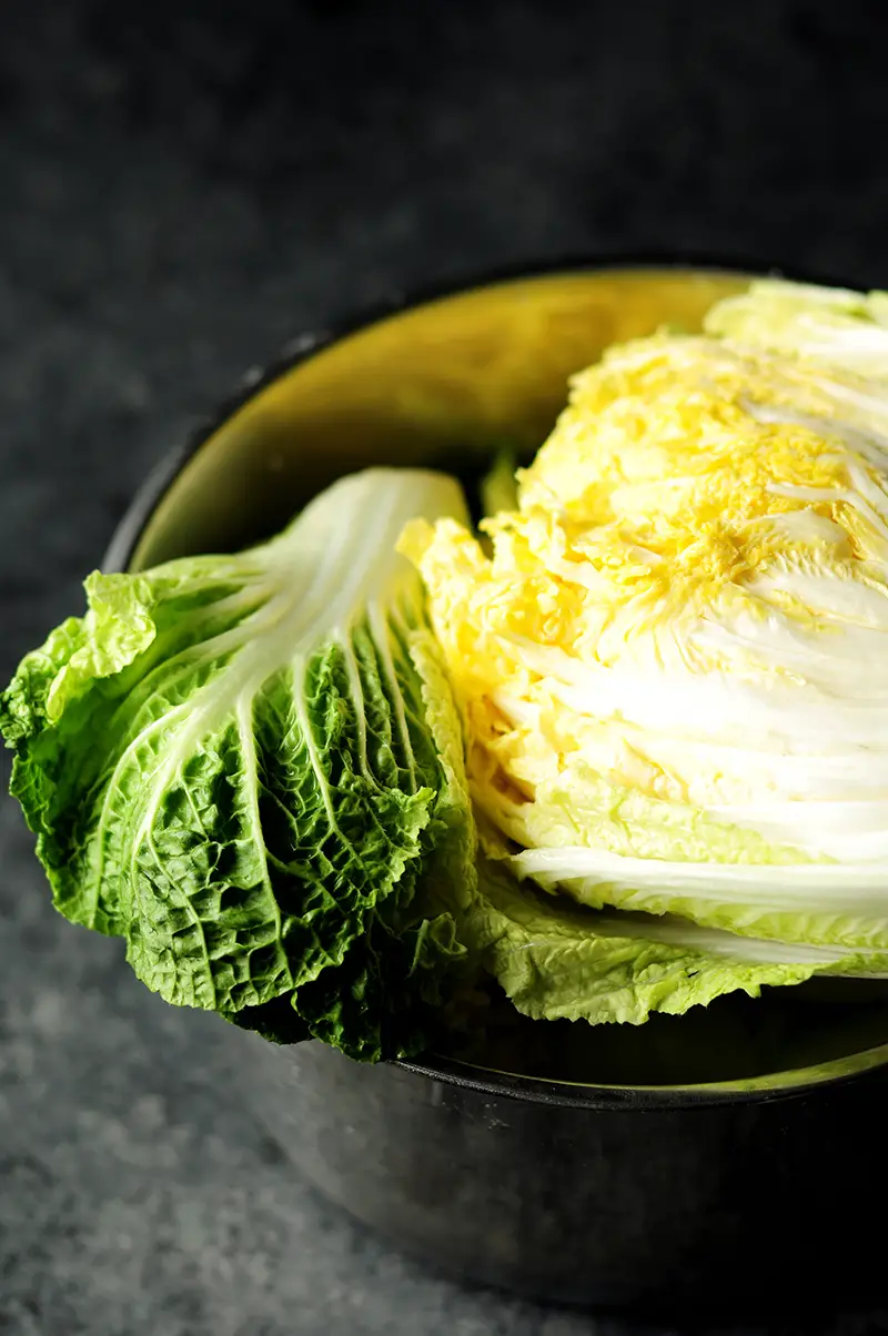 How to Make Kimchi - Salt The Cabbage