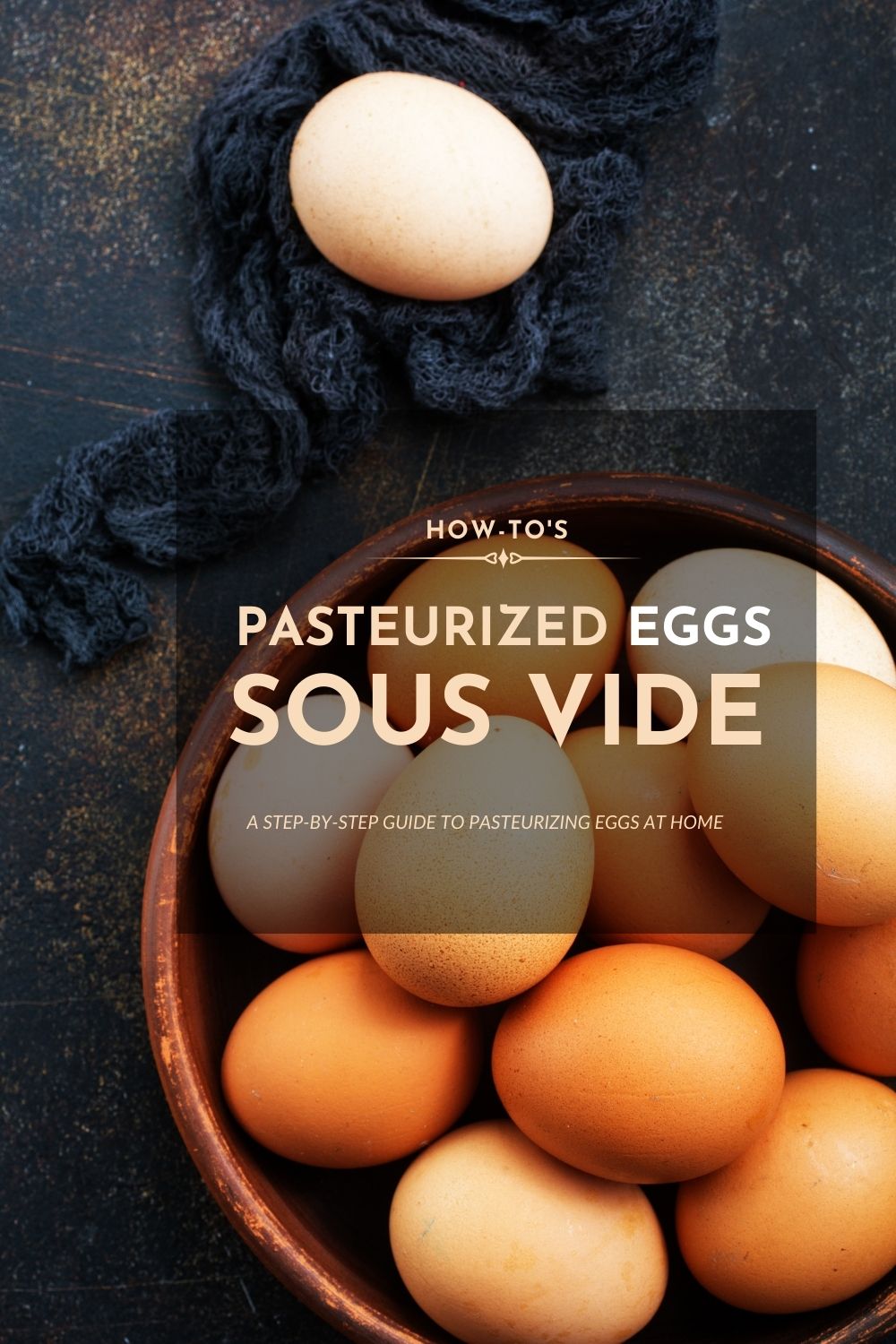 How to Pasteurize Eggs Sous Vide StreetSmart Kitchen