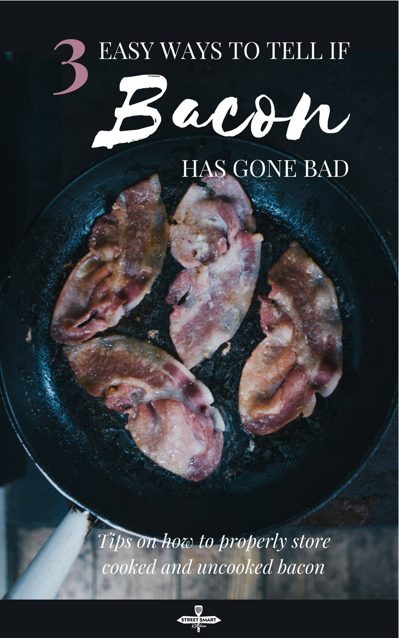 How to tell if bacon is bad: is bacon still good when it turns brown? There are three easy ways to find out, plus tips on how to properly store bacon.
