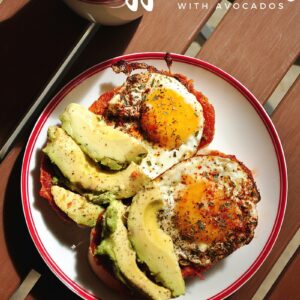 Done in just 10 minutes, this Italian Egg Sandwiches with Avocados is a fantastic quick breakfast!