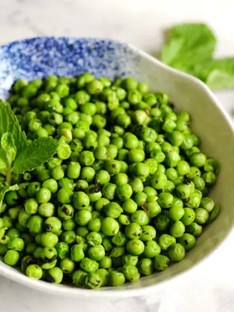 Minty Buttery Green Peas