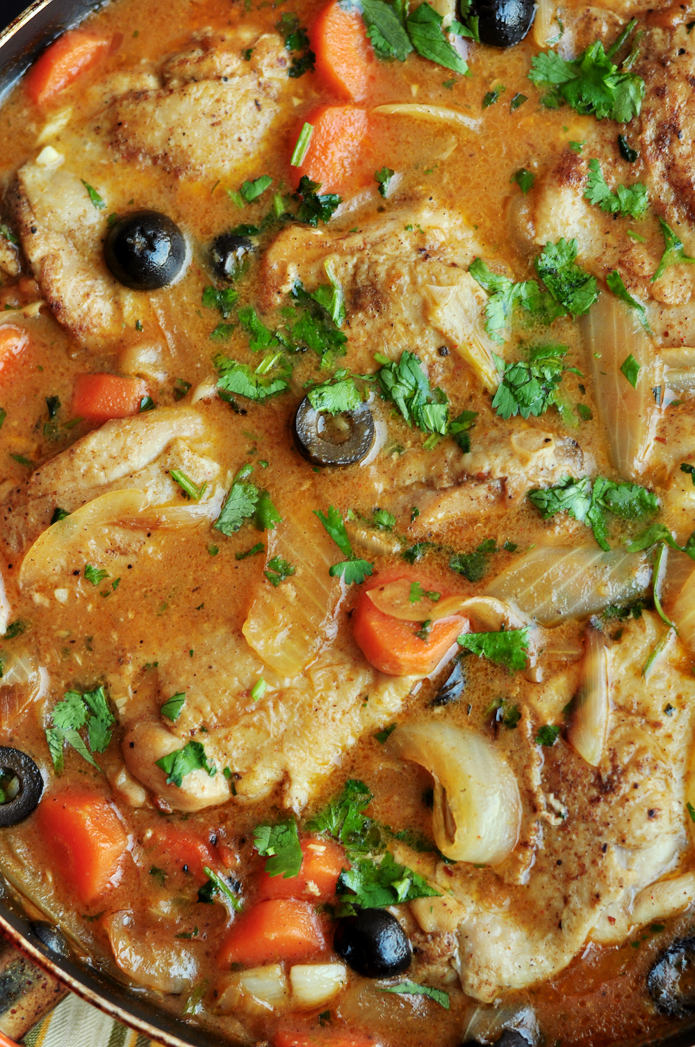 Moroccan-Style Sous Vide Chicken Thighs (Chicken Tagine)
