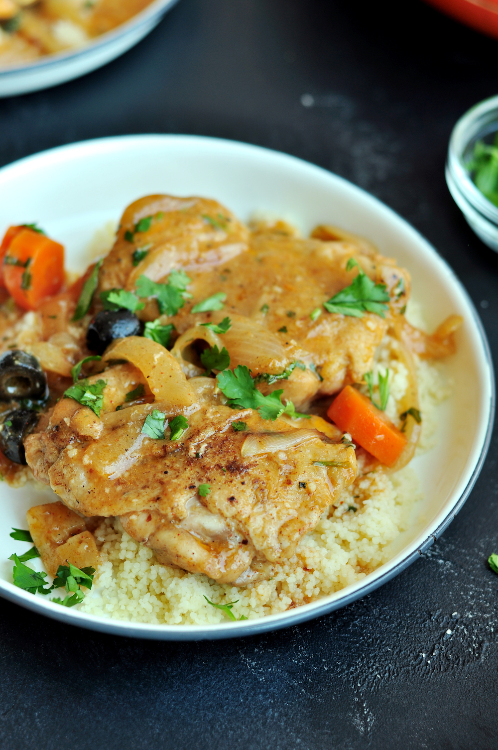 Moroccan-Style Sous Vide Chicken Thighs (Chicken Tagine)