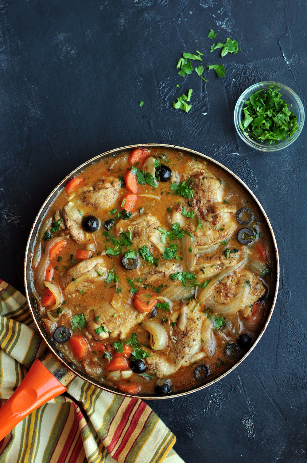 Moroccan-Style Sous Vide Chicken Thighs (Chicken Tagine)