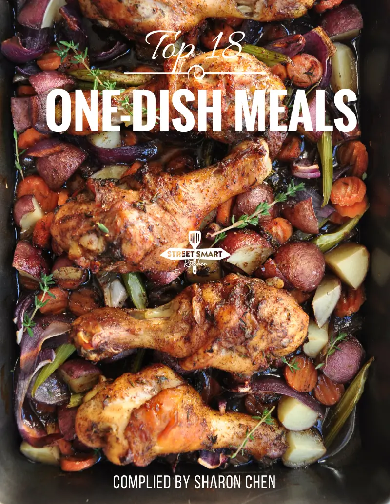 Our tried and true best one-dish meals all compiled in one place. Download the Top 18 One-Dish Meals cookbook for free now.