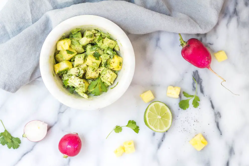 Pineapple Guacamole