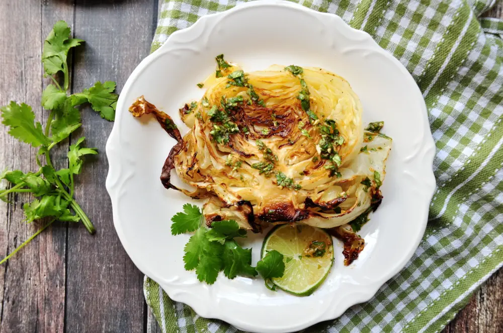 Roasted Cabbage Steaks