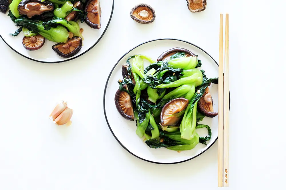 Bored of broccoli? This sautéed bok choy recipe is the perfect healthy side dish, requiring only six ingredients and 10 minutes to make. Vegan and gluten-free.