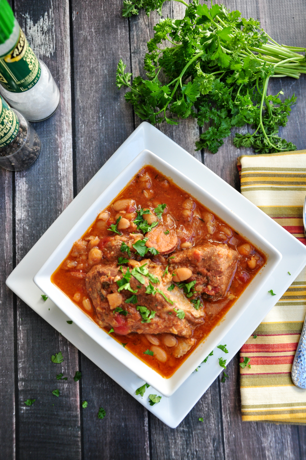 Slow Cooker Country-Style Pork and Beans Recipe with Sausage