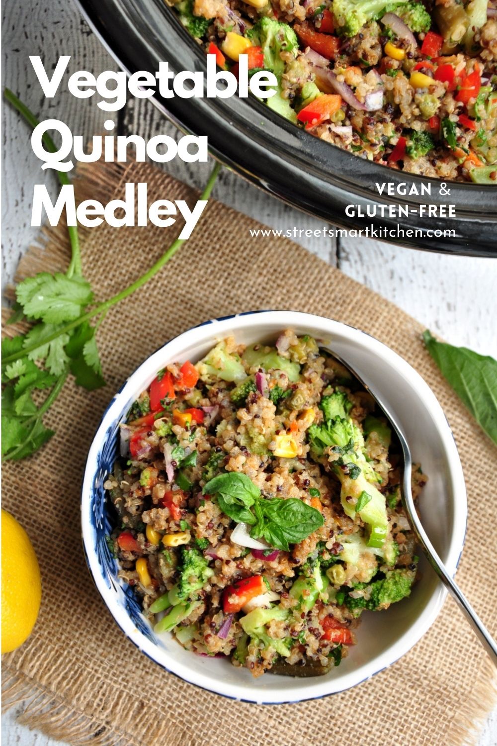 Slow Cooker Vegetable Quinoa Medley-pin