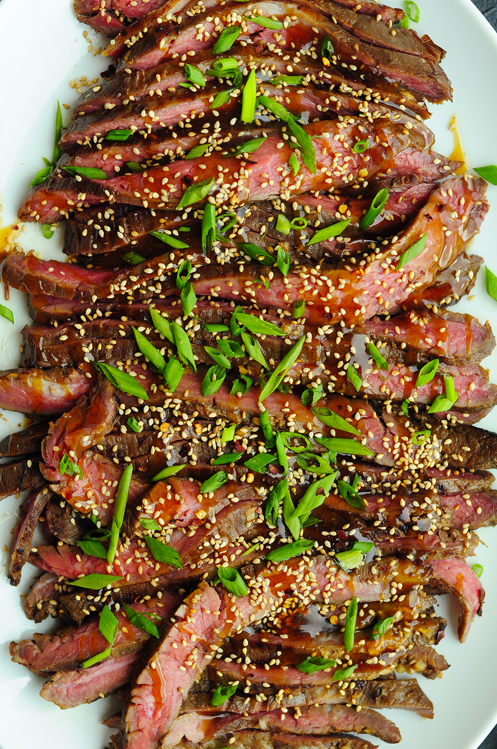 Gluten-Free Mongolian Sous Vide Flank Steak