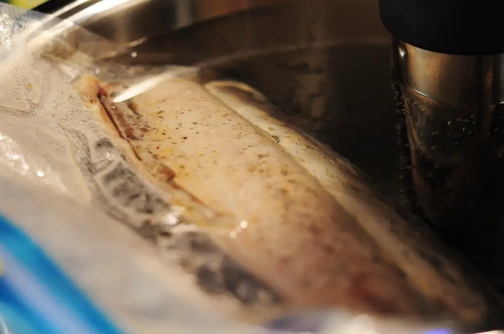 Sous Vide Mackerel Fillets